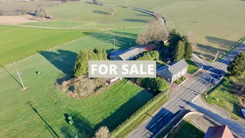 Detached Country House with Outbuildings and Open Views