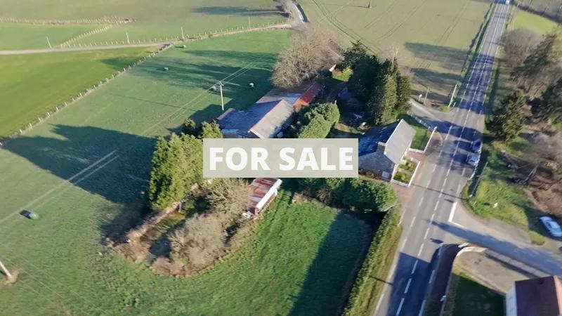 Detached Country House with Outbuildings and Open Views