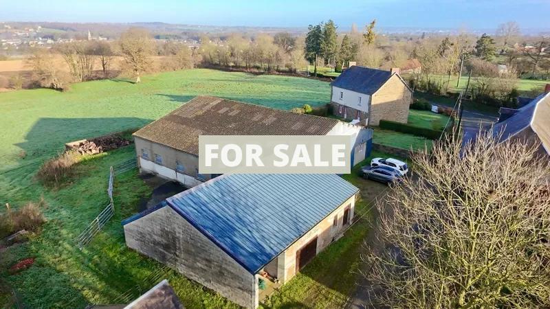 Detached Country Character House with Outbuildings