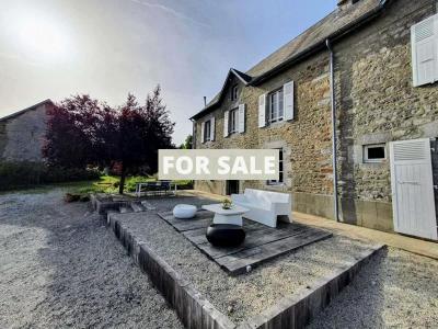 Detached Country House with Outbuilding by a River