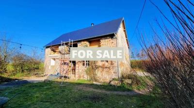 Detached Country House with Outbuilding by a River
