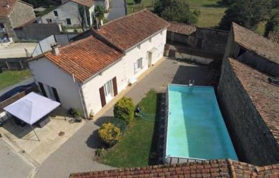 Stone House With Pool, Garden And Barn