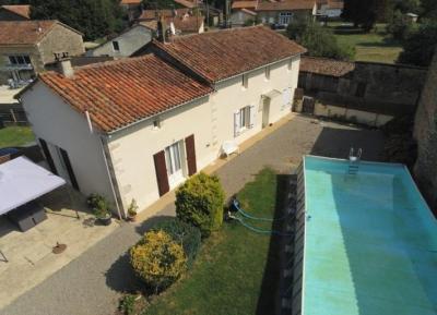 Stone House With Pool, Garden And Barn