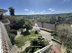 Manor House with Panoramic View From Balcony