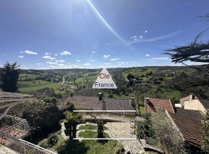 Manor House with Panoramic View From Balcony