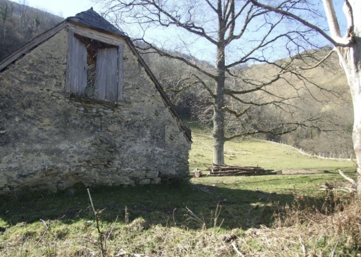 Barn on a Mountain Plateau with Exceptional Views