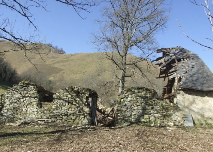 Barn on a Mountain Plateau with Exceptional Views