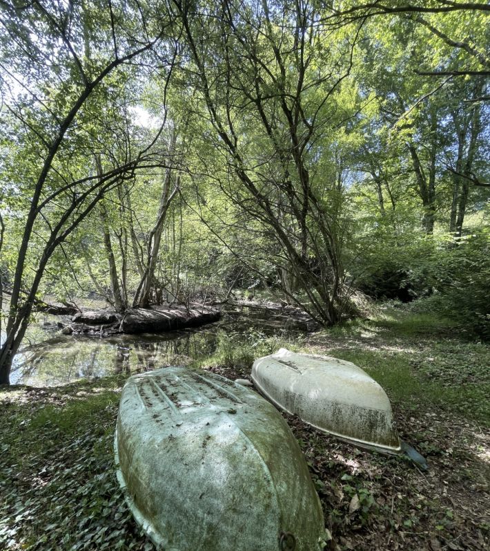 Leisure Land with Fishing Lake and Woodland