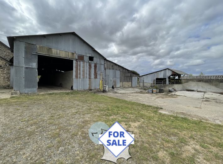 Former Farmhouse and Detached Longere with Land