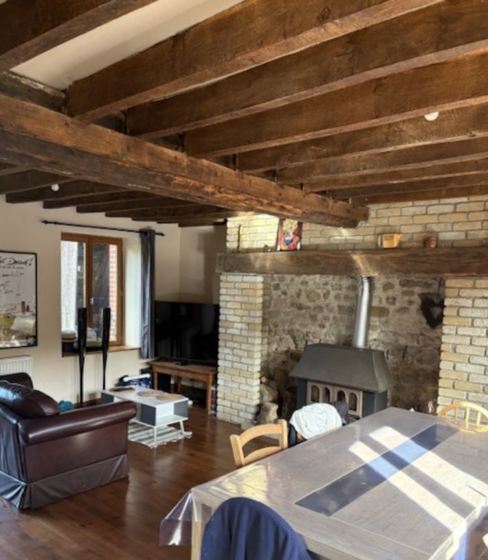 Detached Country Longere Style Property with Open Views