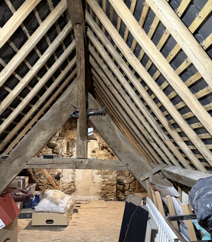 Farm House and Farm Complex Outbuildings with Land