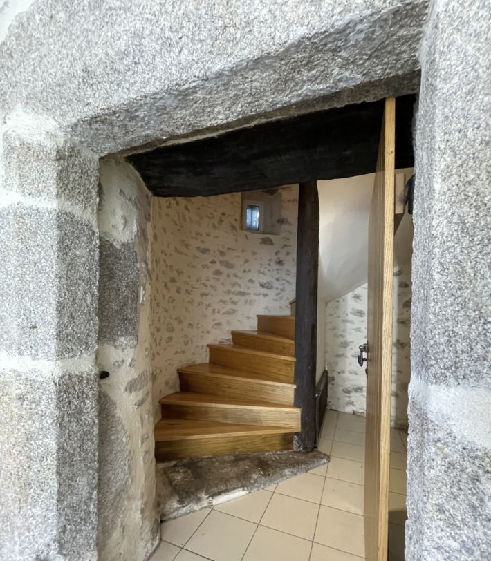 Detached House with Tower in Rural Village