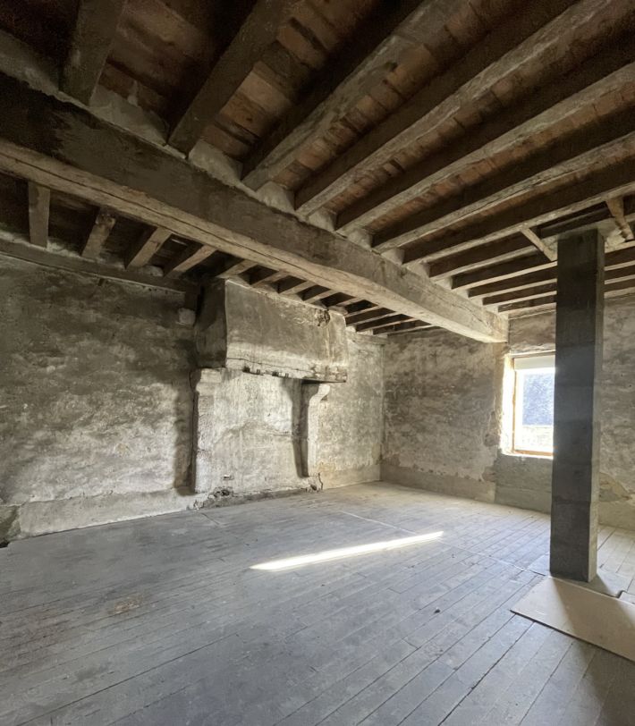 Detached House with Tower in Rural Village