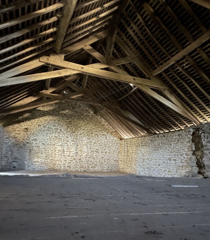 Detached House with Tower in Rural Village