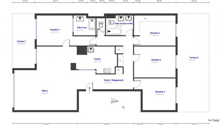 Beautiful Apartment with Outside Space