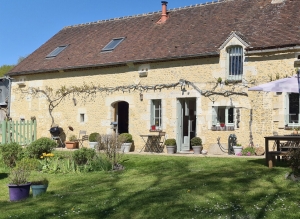 French Longere Style House in Bucolic Setting