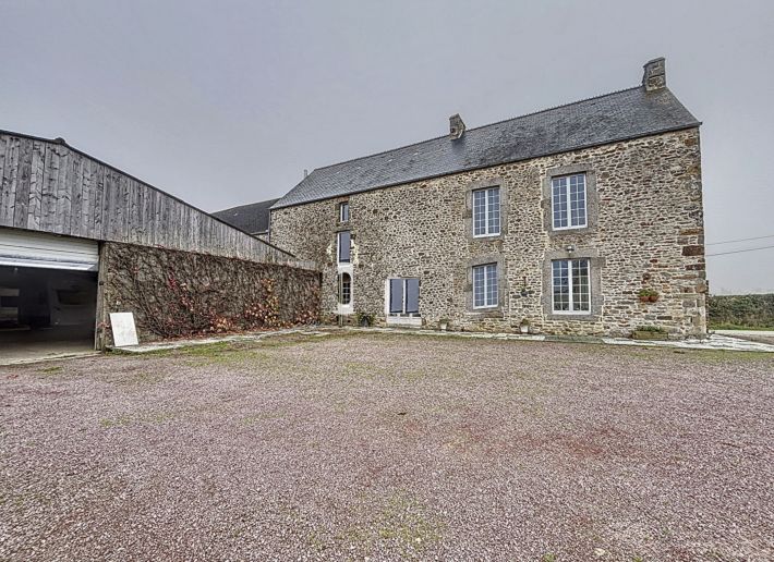 Farmhouse with Outbuildings by the Coast
