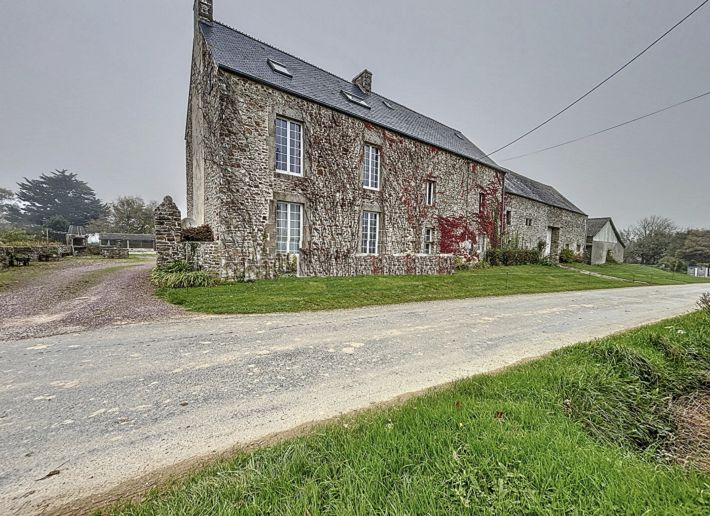 Farmhouse with Outbuildings by the Coast