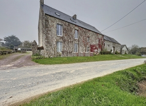 Farmhouse with Outbuildings by the Coast