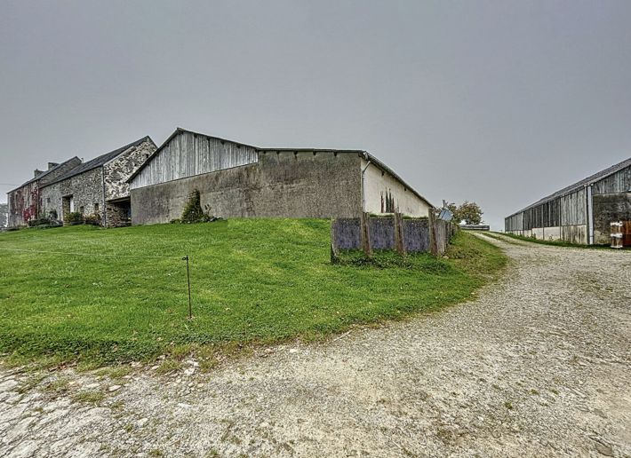Farmhouse with Outbuildings by the Coast