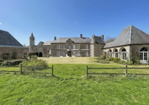 Country Manor House with Chapel and Many Outbuildings