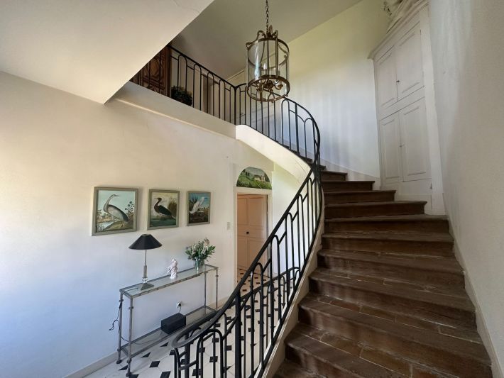 Vast Bourgeoise Manor House with Parkland Gardens