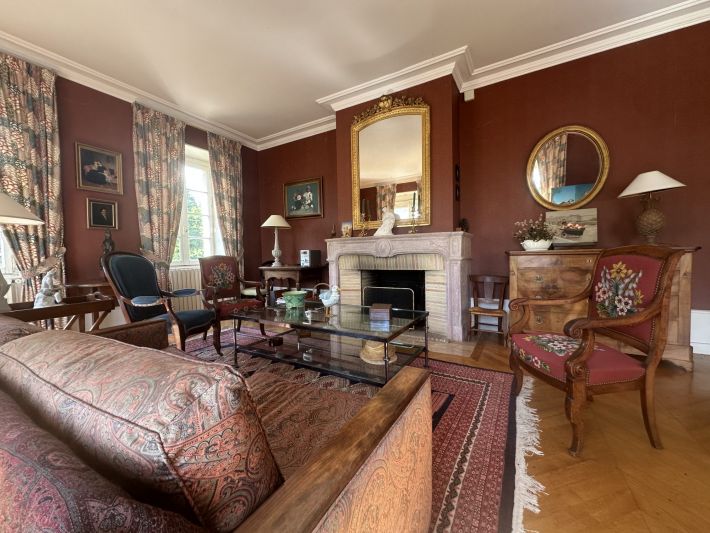 Vast Bourgeoise Manor House with Parkland Gardens