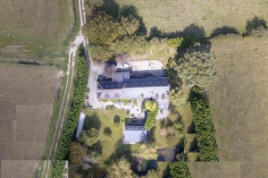 Detached Country House with Outbuildings and Land