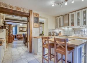 Village House with Courtyard and Workshop