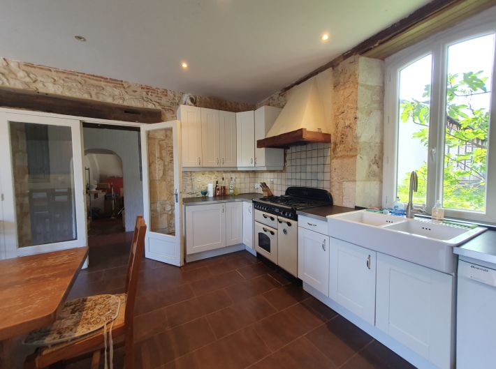Main House and Guest Gites with Pool and Open Views