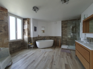 Main House and Guest Gites with Pool and Open Views