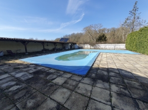 Main House and Guest Gites with Pool and Open Views