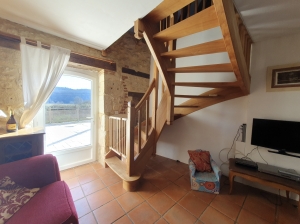 Main House and Guest Gites with Pool and Open Views