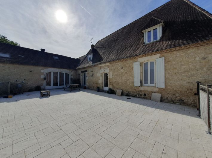 Main House and Guest Gites with Pool and Open Views