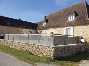 Main House and Guest Gites with Pool and Open Views