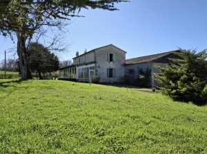 Detached Country House with Pond and Land