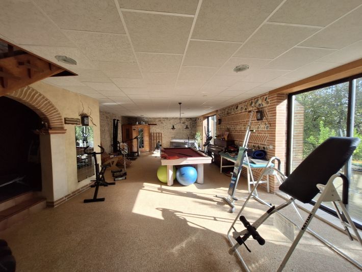 Huge Detached Country House with Pool and Land