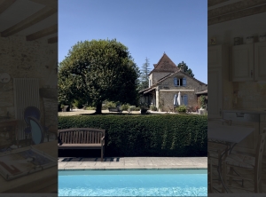 Detached Country House with Swimming Pool and Jacuzzi Hot Tub