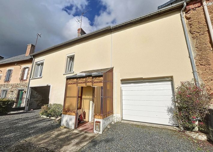 Village House with Open Rural View from Garden