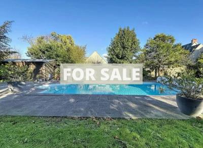 Manor House with Pool by the Coast