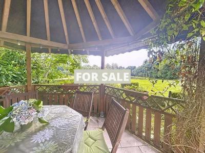 Detached Country House with Lake and Land