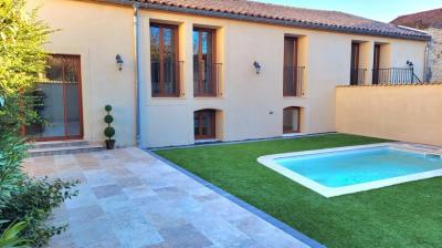 Beautiful Barn Renovated Into Two Dwellings With Courtyards And Swimming Pools