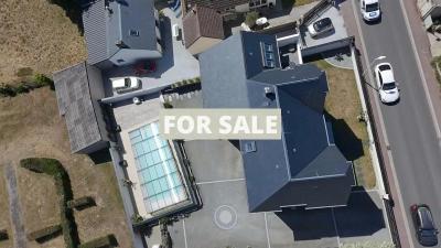 Detached Coastal House with Pool and Sea View