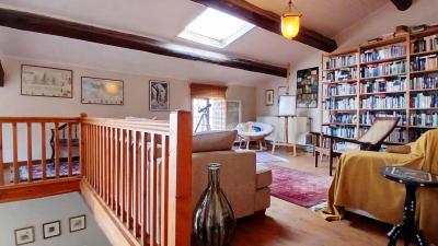Village House With Garage And Courtyard