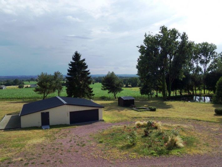 Main House with Guest Gite and Lake