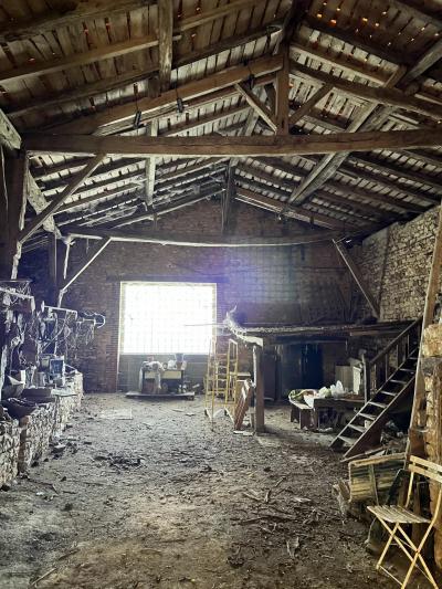 House And Barn To Renovate in Large Garden