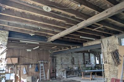 House and Attached Building for Renovation