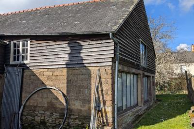 House and Attached Building for Renovation